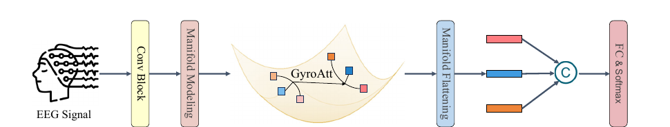 GyroAtt network for matrix gyrovector spaces